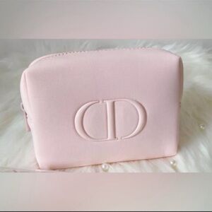 Dior Pink Cosmetic Bag